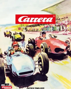 Tin Plate Sign 60 Y Carrera - 1