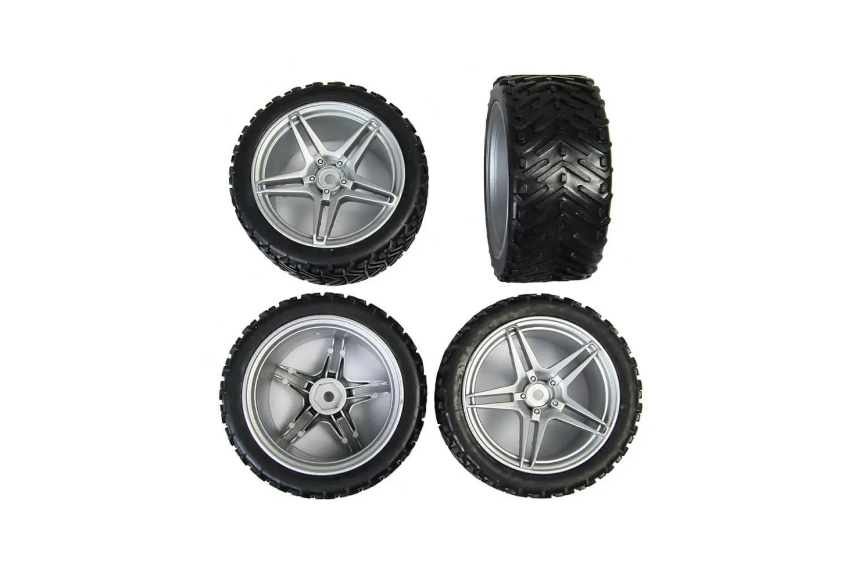 4 Tire tuning with wheel rims for VW Touareg (120001)