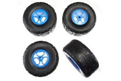 4 tyres with wheel rims for 162115